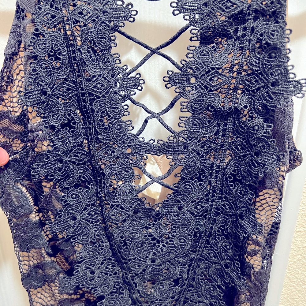 NEW Woman’s Sexy Black Cocktail Dress